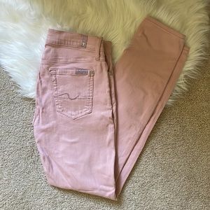 Light Pink Sevens Denim Jeans
